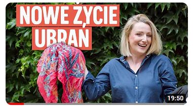 Film prezentujący ekologiczny sposób wyrzucania ubrań